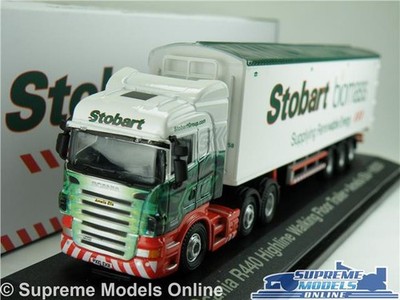 EDDIE STOBART SCANIA R440 MODEL LKW TRUCK 1:76 SCALE ATLAS OXFORD AMELIA ELLA
