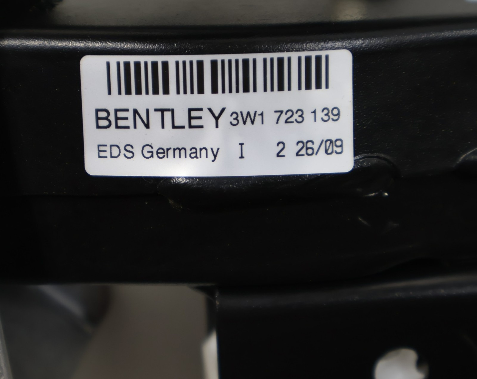 2006 - 2012 BENTLEY CONTINENTAL BRAKE STOP PEDAL W/ BRACKET OEM