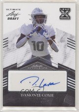 2021 Leaf Ultimate Draft 46/99 Damonte Coxie #BA-DC1 Auto 5h0