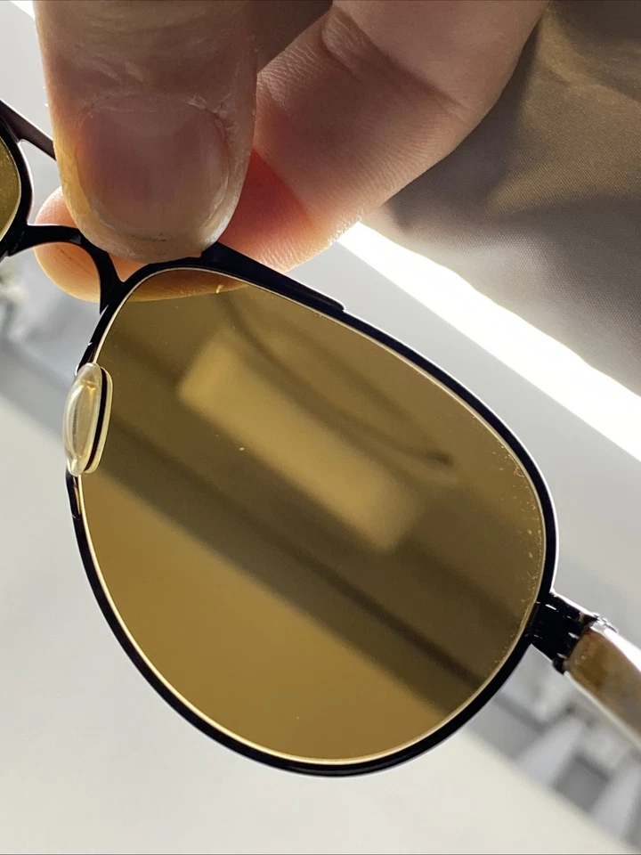 Oakley Tie Breaker Pulido Negro Prizm Tungsteno LENTE MARRÓN OO4108-18 CON ESTUCHE Foto 2 de 4