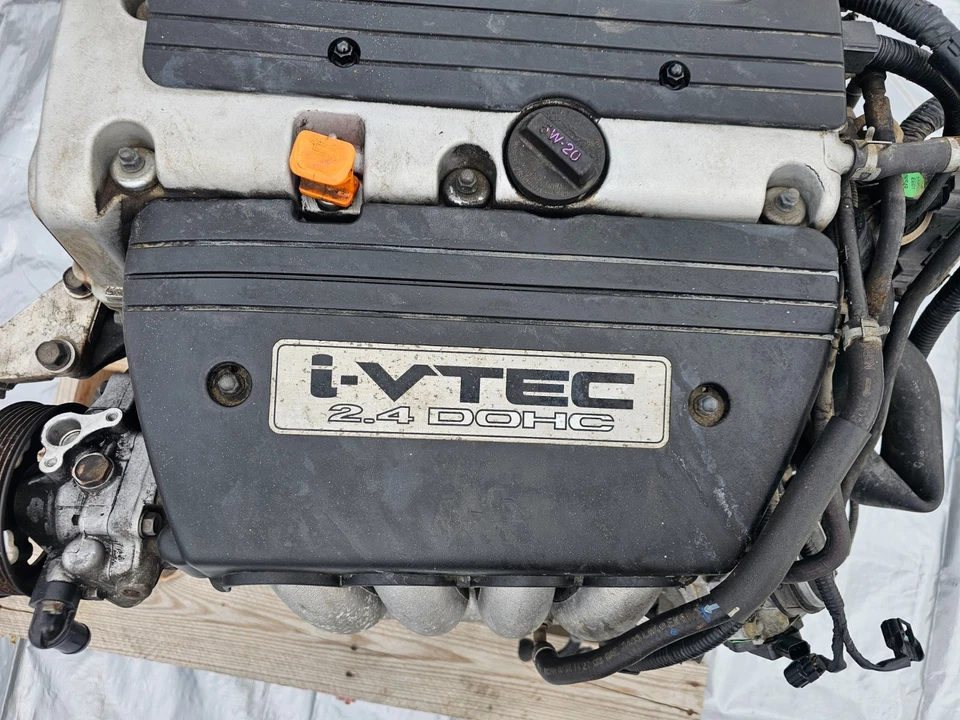 2003 2004 2005 2006 2007 Honda Accord 2,4 л двигатель DOHC i-VTEC мотор JDM K24A. - Изображение 2 из 4