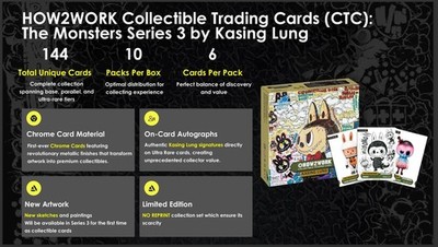 LABUBU HOW 2 WORK THE MONSTERS SERIES 3 HOBBY 3-BOX CASE | eBay