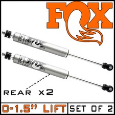 Fox Performance 2.0 Rear Shocks Fit 1998-21 Toyota Land Cruiser 4wd 0-1.5 Lift