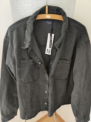 Damen Jeans Jacke Gr. XL NEU Noisy May, Anthrazit