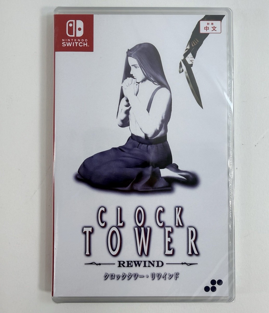 Clock Tower: Rewind (Nintendo Switch, 2024) - New, Factory Sealed