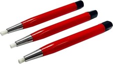 Fiberglass Scratch Brush Pens 3 Pack for Jewelry, Watch Coin Cleaning Precis