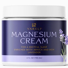 Magnesium Cream for Muscle Comfort Sleep Support Topical Magnesium Lotion with