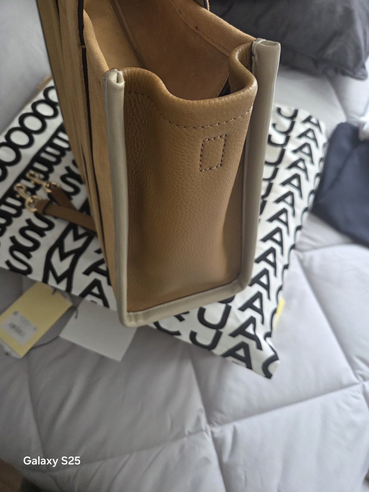 Marc Jacobs Suede And Leather Tote Bag RRP  £495 image 10