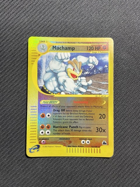 Machamp [Reverse Holo] #16 (Skyridge (2003))