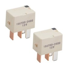 2Pcs 156700-2480 12VDC 30A 4Pins Automotive Relay