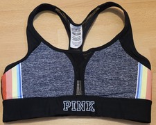 VS Victoria s Secret PINK Ultimate Unlined Sports Bra Small Multi Colored