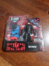 Dc Comics The Batman 4-inch Action Figure W 3 Accessories - New