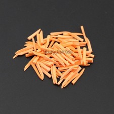 Dental Wooden Interdental Wedges Contoured Matrices Wedges Tooth Gap Orange 11mm