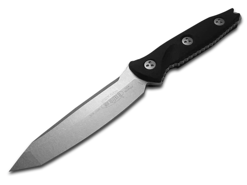 Microtech Socom Alpha T/E Fixed Blade 114-10 M390 Tanto & Black G10 Knife Knives