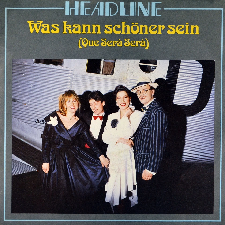 7" HEADLINE Was kann schöner sein CV DORIS DAY Que Serà BELLAPHON 1988 NEUWERTIG - Bild 1 von 4