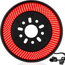 Spare Tire Brake Light for 2018-2025 Jeep Wrangler JL JLU 405 LEDs Super Bright