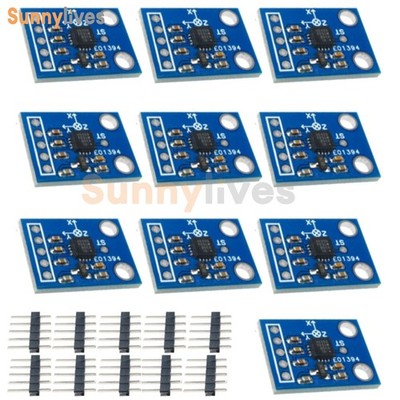 10PCS ADXL335 3-axis Analog Accelerometer Module Angular Transducer for Arduino