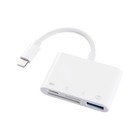 3X(4-In-1-USB-OTG-Kartenleser, Kompatibel mit -/TF-Karten, Kamera-Speichere3064