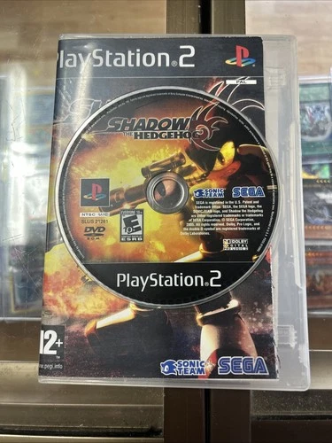Shadow the Hedgehog (Sony PlayStation 2, 2005) PS2 DISC ONLY