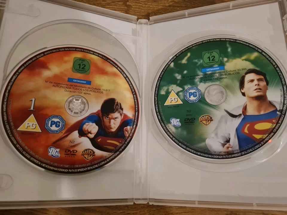 The Superman 5 Film Collection BOXSET (DVD, 1978-2006) [Region 2] [UK] Cert 12 - Image 4 of 4