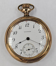 Waltham 28 16s 15j 1899 PW Keystone J. Boss 20yr GF Case Runs Scarce 026LAB 