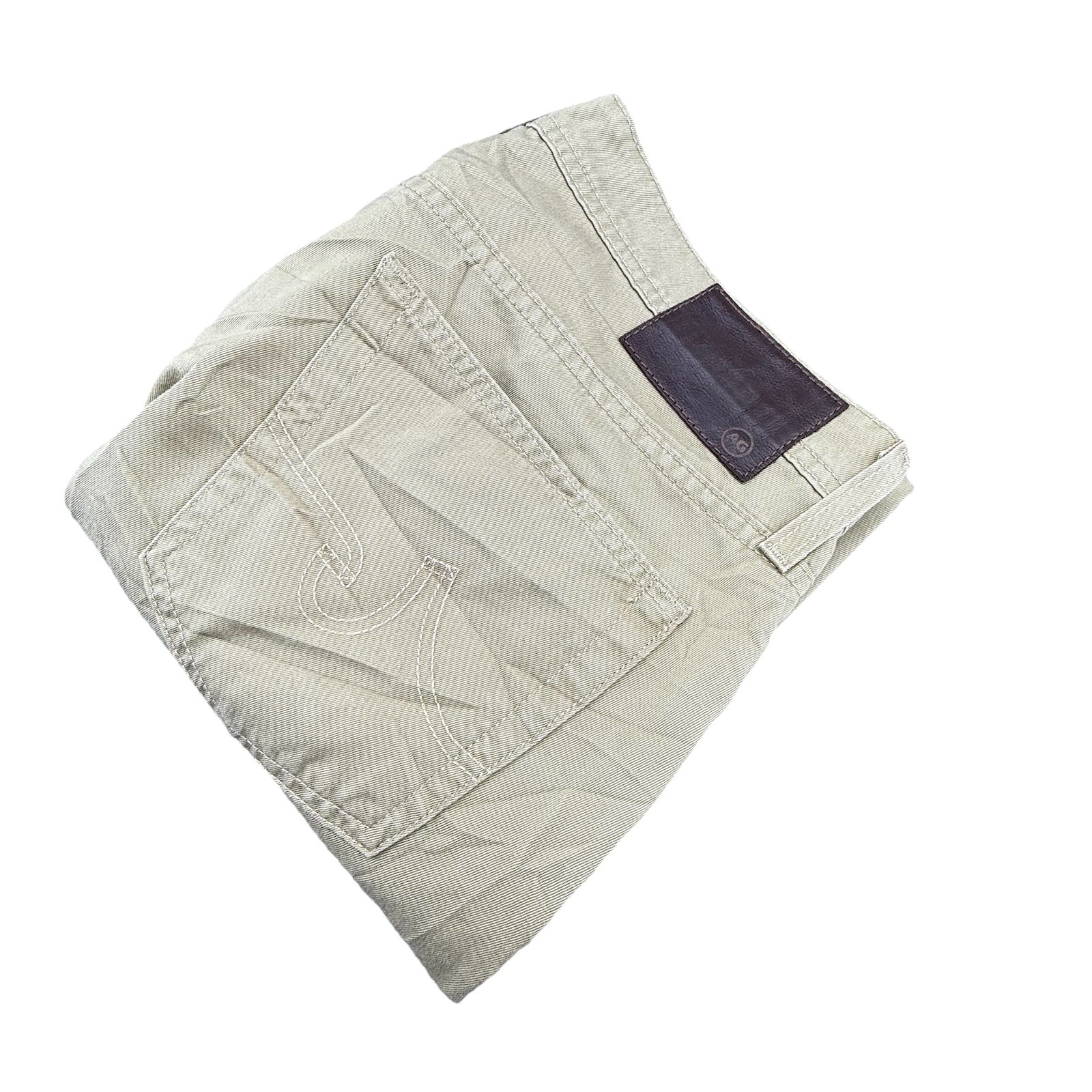 AG Adriano Goldschmied Jeans Mens 34x34 Tan The Graduat Tailored leg