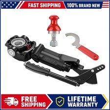 3.5 Ton Off Road Coupling Trailer Hitch Towing Swivel Coupler For Caravan Atv Us