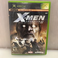 X-Men Legends 2 Rise of Apocalypse Microsoft Xbox 2005 / No Manual- E102