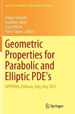 Geometrische Eigenschaften für parabolische und elliptische PDE's - 9783319823799