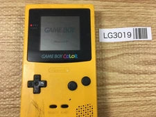 LG3019 Plz Read Item Condi GameBoy Color Yellow Game Boy Console Japan