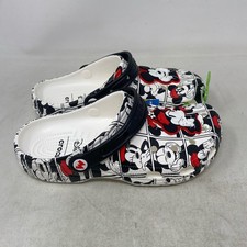 Crocs x Disney Mickey Mouse Classic Clog - Multi Black/White Comic Unisex M7/W9