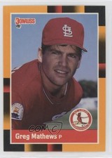 1988 Donruss Baseball's Best Box Set Greg Mathews #324 te2