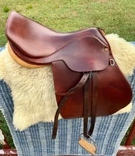 Collegiate Art 6533 16.5 Close Contact English Saddle Argentina Beautiful Cond.