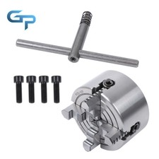 Precision 4 Jaw Lathe Chuck K72-100 100mm Reversible Woodworking