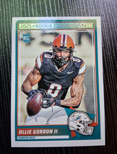 2025 Score ROOKIES #10 OLLIE GORDON II - ROOKIE - MIAMI DOLPHINS - NM-MT