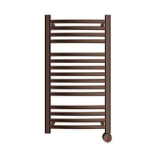 Mr Steam Broadway 20 in. Wall-Mounted Towel Warmer in Brushed Bronze