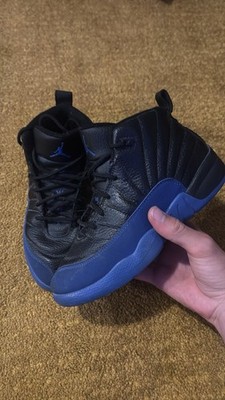 Jordan 12 Retro Kids Game Royal Size 2Y Black Blue