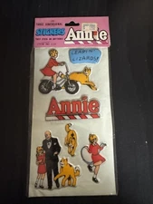 Annie Puffy 1981 Vintage Three-Dimensional Stickers Vintage