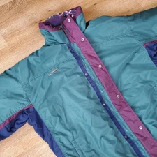 Vintage Columbia 3-in-1 Bugaboo Jacket Men's Large Tall - Made in USA - Green