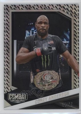 2025 Panini Combat Anthology Microphone /75 Corey Anderson #81 3hd