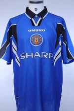 Original Authentic Manchester United 1996/97 Third Shirt - XL