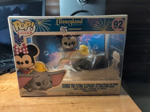 Funko Pop! Rides: Disney - Dumbo the Flying Elephant Attraction and Minnie Mouse