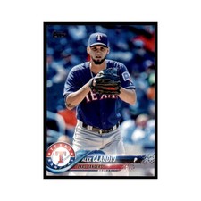 Alex Claudio 2018 Topps #404 Texas Rangers Baseball Card NM