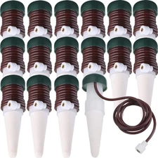 HESTYA 16 Pack Plant Self Watering Stakes Insert Automatic Devices... 