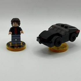 LEGO Dimensions 71286 Knight Rider Michael Knight Minifigure & Kitt TESTED