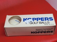 Kopper's Unopened Sleeve of Vintage Golf Balls 3 Uniroyal