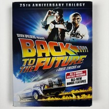 Back to the Future: 25th Anniversary Trilogy DVD, 2011, 4-Disc Set TESTED