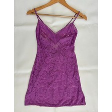 Victoria  s Secret laced purple Slip Dress Lingerie Y2K Size XS intimate cottage