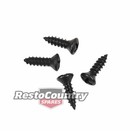 <!--F#f_0-->Holden Front Windscreen Inner Pillar Cover Screws x4 HQ HJ HX HZ WB NEW window<!--F/-->