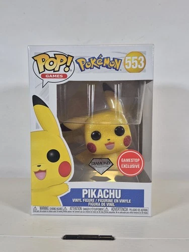Funko Pop! Games Pokémon Pikachu Diamond Collection Gamestop Exclusive #553